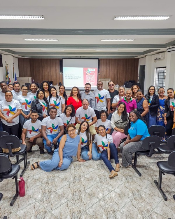 Alcobaça fortalece compromisso no combate ao trabalho infantil com programação de conscientização e capacitação do ITD